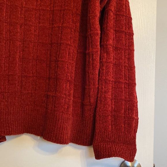 Men’s CONSENSUS Red Sweater XL - Picture 3 of 5